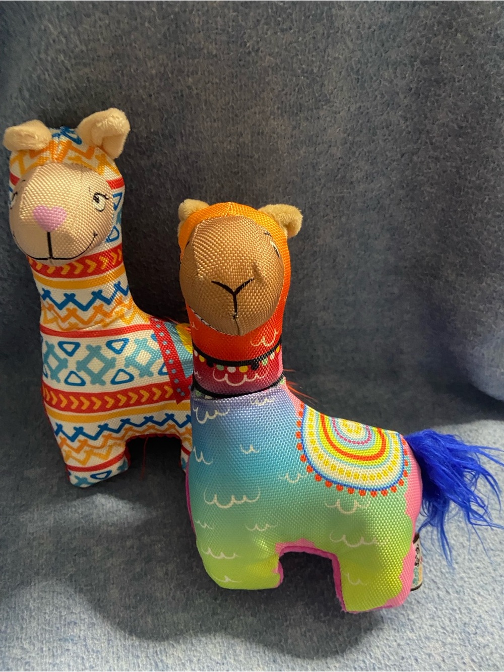 2PC. Lot THINK DOG Plushy LLAMA Dolls